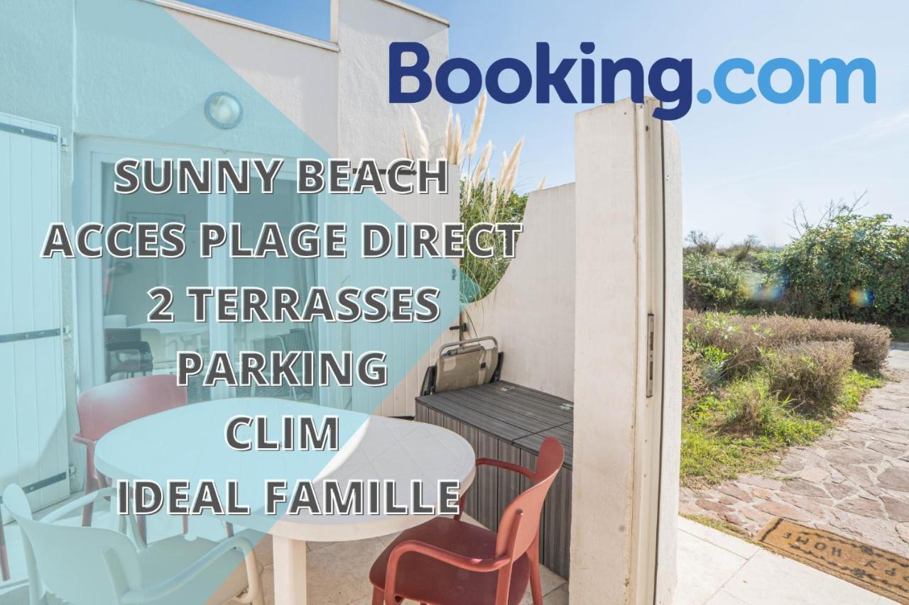 Villa Sunny Beach Clim Acces Plage Parking Famille - Topprosconciergerie Λα Γκραντ-Μοτ Εξωτερικό φωτογραφία